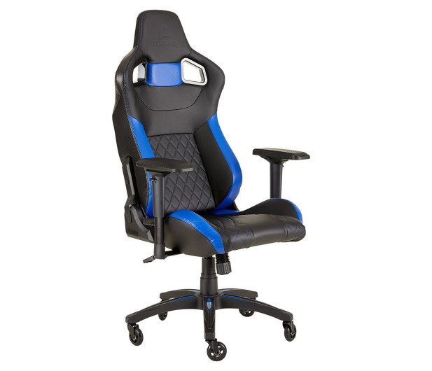 CORSAIR T1 czarny/niebieski CF-9010014-WW - 430267 - zdjęcie 3